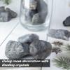 ZAICUS Iolite Raw Stones for Jewelry 1,000+ Carats Rough Stones for Rock Tumbler, Jewelry Making, Polishing, Cabbing, Lapidary, Fountain Rocks, Decoration, Wire Wrapping, Gem Mining, Reiki Healing view 2