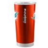 Logo Brands Miami Dolphins 20oz. Colorblock Stainless Tumbler view 2