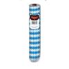 100'' Blue and White Harlequin Oktoberfest Disposable Banquet Party Table Roll view 1