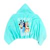 Jay Franco Bluey Bingo Cartoon Kids Hooded Towel Bath Wrap, Blue view 3