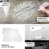 Efavormart 2 Pack 9"x9" Clear Plexiglass Sheet, DIY Acrylic Sheets Sign Board with Protective Film - 3mm Thick for Signs, DIY Display Projects, Craft view 4