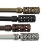 Carousel 13/16" 6-Sided Bay Window Curtain Rod 28-48" (Each Side) - Antique Brass view 2