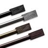 A&F Rod Dcor - Oak 13/16" 5-Sided Bay Window Curtain Rod - Black view 3