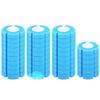 WYDNX Hardwearing Disposable Toilet Brush with 12 Toilet Wand RefillsToilet Bowl Brush for Bathroom CleaningStainless Steel Toilet Scrub Brush Easy to Dry (Color : Blue-36) view 1
