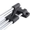 SOBS Heavy Duty Extendable Pull Out Closet Rod, Cabinet Pull Out Clothes Hanger, Push-Pull Hanging Rod with Sliding Rail,Wardrobe Organizer Rack for Clothing Storage (Size : 30cm) view 4