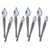 10pcs Culinary Decorating Spoons for Cake and Dessert Plating for Sauce Painting and Art Comfortable Grip Resistant Design view 1