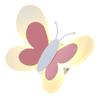 Beaupretty 1pc Butterflies Wall Light Aisle Decor Lamp Simple Bedroom Lamp for Hallway Warm Lighting Easy Installation for Spaces Adorable Home Accent view 1