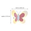 Beaupretty 1pc Butterflies Wall Light Aisle Decor Lamp Simple Bedroom Lamp for Hallway Warm Lighting Easy Installation for Spaces Adorable Home Accent view 3