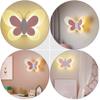 Beaupretty 1pc Butterflies Wall Light Aisle Decor Lamp Simple Bedroom Lamp for Hallway Warm Lighting Easy Installation for Spaces Adorable Home Accent view 4