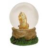 Jungle Apex Predator Orange Bengal Tiger Glitter Snow Globe 100mm Decor view 2