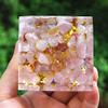 TYZK Meditation Orgone Pyramid Crystals Amethyst Crystal Sphere Orgonite Pyramid Home Decor (Size : 60mm) view 4