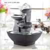 UYVI Tabletop Fountain Tabletop Fountain Resin Creative Desktop Fountain Feng Shui Indoor Fountains Lucky Tabletop Water Fountain Decor 9.45 Inches Exquisite Decoration view 2