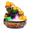 UYVI Tabletop Fountain Tabletop Fountain Resin Desktop Fountain 15.36 Inches High Rockery Desktop Fountain Water Waterfall Fountain Creative Crafts Exquisite Decoration view 1