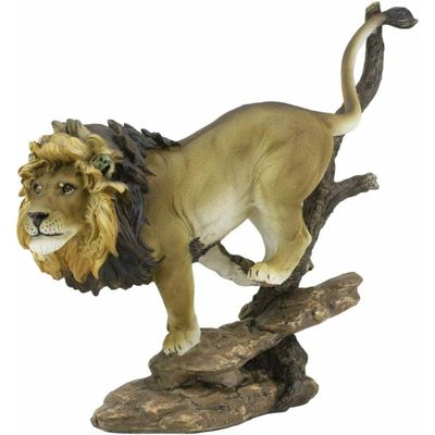 10 3/4" Pride Rock King of The Jungle Lion Wildlife Home Statue