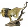 10 3/4" Pride Rock King of The Jungle Lion Wildlife Home Statue view 3