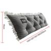 Bedside Cushion Reading Pillow Large Bolster Headboard Backrest Positioning Support Cushion for Day Bed Bunk Bed with Removable Cover Headboard Bolster Bed Backrest Upholstered view 2
