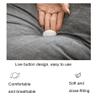 Bedside Cushion Reading Pillow Large Bolster Headboard Backrest Positioning Support Cushion for Day Bed Bunk Bed with Removable Cover Headboard Bolster Bed Backrest Upholstered view 4
