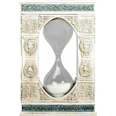 Leone Sand Timer Hourglass Lion Design Home Decoration