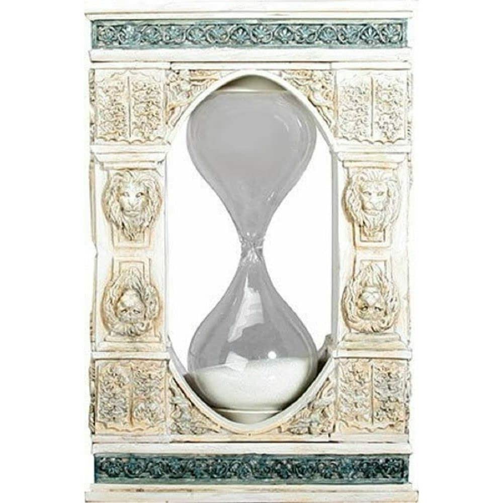 Leone Sand Timer Hourglass Lion Design Home Decoration