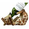 Drunken Long Necked Giraffe Wine Bottle Holder Caddy Figurine view 3