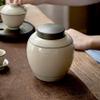 13.7cm Ceramic Tea Caddy Sealed Jar Household Retro Tea Cans Handmade Kung Fu Tea Set view 2