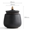 10cm Household Ceramic Tea Caddy Portable Tea Storage Jar Sealed Cans Kung Fu Tea Set view 2
