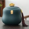 13cm Household Storage Tea Jar Sealed Ceramic Tea Caddy Kung Fu Tea Set Tea Ceremony view 3
