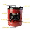 SHYDPM Red New Iron Art Kerosene Stove Heater Indoor/Outdoor Mini Convection Kerosene Heater for Indoor Camping Smoke-Free Camping Stove for Outdoor Patio 21x21x22cm(8.3x8.3x8.7inch) view 2