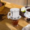 OUKENS Coffee Filter Vietnamese Coffee Filter Drip Pot, Stainless Steel Vietnamese Coffee Maker Vietnamese Coffee Filter Set for Home Kitchen view 3