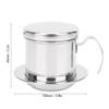 OUKENS Coffee Filter Vietnamese Coffee Filter Drip Pot, Stainless Steel Vietnamese Coffee Maker Vietnamese Coffee Filter Set for Home Kitchen view 4