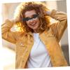 PartyKindom Fashion Bat Shaped Sunglasses Rimless Eyewear for Parties Novelty Bat Glasses for Men and Women Unique Frameless Design for Events and Special Occasions Eye-catching and view 4