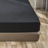 CFYCYHDZHT Bedding Fitted Sheet,Kids Pure Color Brushed Urinary Mattress Protector,Bedroom Hotel Holiday Home Twin,Full,Queen,King Deep Pocket Mattress Cover,Blue,Queen: 153 * 203 * 35cm (3pcs) view 2