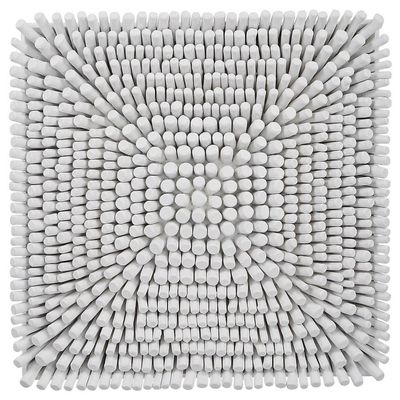 Uttermost Portside 24" Square Matte White Wood Wall Art