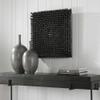 Uttermost Portside 24" Square Matte White Wood Wall Art view 3
