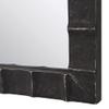 Dandridge Matte Black Metal 24" x 39" Arch Top Wall Mirror view 4