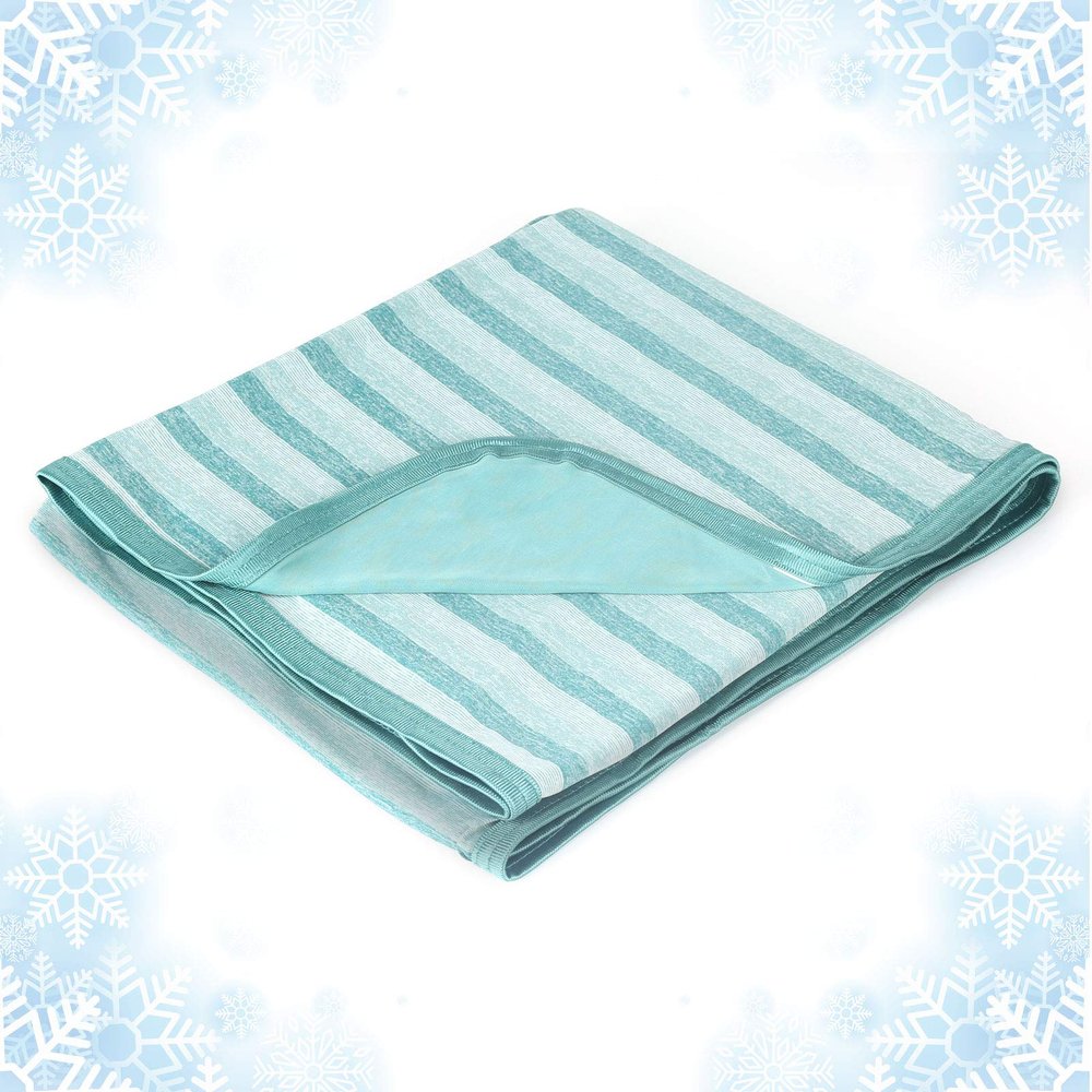 Ailemei Direct Cooling Blanket for Hot Sleepers, Double Sided Cold Effect, Queen Size Lightweight Breathable Summer Large Big Blankets for Bed,Transfer Heat to Keep Body Cool Night Sweats, 90"x90"