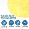 Ailemei Direct Cooling Blanket with Double Sided Cold Effect, Lightweight Breathable Summer Oversize Coastal Theme Bed Blankets, Transfer Heat to Keep Body Cool for Hot Sleepers Night Sweats, 90x90 view 2