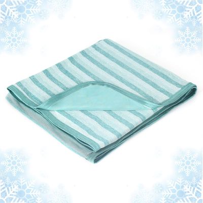 Ailemei Direct Cooling Throw Blanket for Hot Sleepers,Double Sided Cold Effect, Lightweight Breathable Summer Bed Blanket for Couch,Transfer Heat to Keep Body Cool Night Sweats,50"x70"