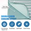 Ailemei Direct Cooling Throw Blanket for Hot Sleepers,Double Sided Cold Effect, Lightweight Breathable Summer Bed Blanket for Couch,Transfer Heat to Keep Body Cool Night Sweats,50"x70" view 2