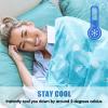 Ailemei Direct Cooling Blanket with Double Sided Cold Effect, Lightweight Breathable Summer Oversize Coastal Theme Bed Blankets, Transfer Heat to Keep Body Cool for Hot Sleepers Night Sweats, 90x90 view 3