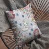 HomeRoots Broadcloth Gray Bird and Nature Indoor Outdoor Throw Pillow view 4