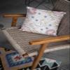 HomeRoots Broadcloth Gray Bird and Nature Indoor Outdoor Throw Pillow view 3