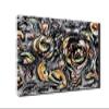 Jackson Pollock-No.58 Canvas Wall Art Print for Living Room Poster for Bedroom Bathroom Artwork Home Decor Ready to Hang(35x53cm 14"x21",Framed) view 1