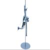 Aerial arts pole dance Nuts and bolts sculpture, Handmade ornament figurine, Acrobat Metal wall art sculpture, Interior design, Dance art view 3