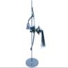 Aerial arts pole dance Nuts and bolts sculpture, Handmade ornament figurine, Acrobat Metal wall art sculpture, Interior design, Dance art view 4