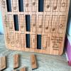 52 Songs in 52 Weeks Tracker Board | Whake Studios Bucket List Boards | BLB (White Oak) view 2