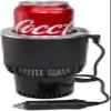 BFYCHYC Premium 2-in-1 Car Cup Warmer Cooler Smart Car Cup Mug Holder | Perfect Car Tumbler Holder for Commuter / Road Tripper Present (Black and Silver), HEB-01 view 1