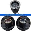 BFYCHYC Premium 2-in-1 Car Cup Warmer Cooler Smart Car Cup Mug Holder | Perfect Car Tumbler Holder for Commuter / Road Tripper Present (Black and Silver), HEB-01 view 3