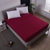 CFYCYHDZHT Bed Sheet Set,Polyester Cotton Waterproof Urine-Proof Mattress Protector,Elder Kids Full,Twin,Queen,King Deep Pocket Mattress Cover,Red,90cmX200cmX30cm view 1