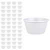 Carlisle FoodService Products Plastic Ramekins, Sauce Bowl For Catering, Kitchen, Restaurant, 2 Ounces, White, (Pack of 48) view 1